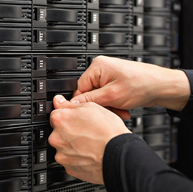 data storage installation service