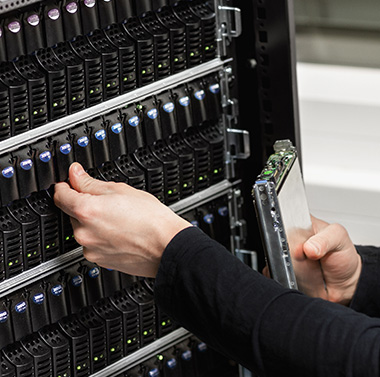 data storage installation service