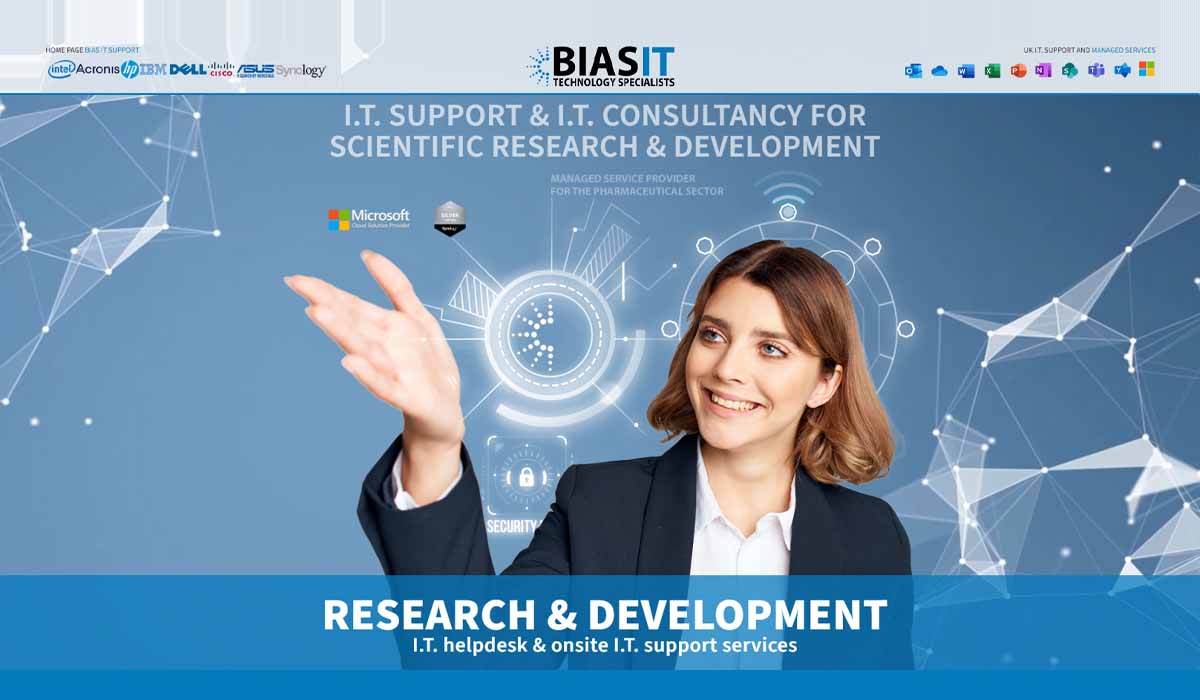IT company supporting research & development companies