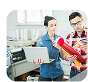 IT services and computer companies supporting the printing industry.